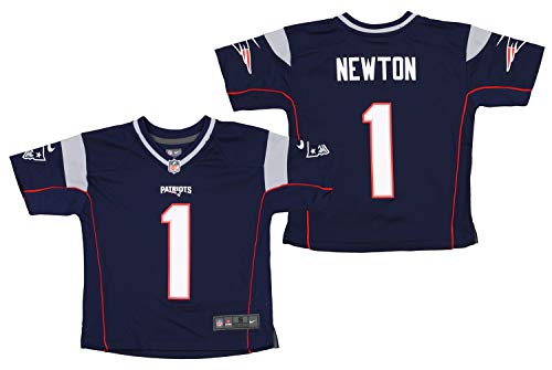 Nike Boys NFL Game Team Jersey Newton CAM Size BS4