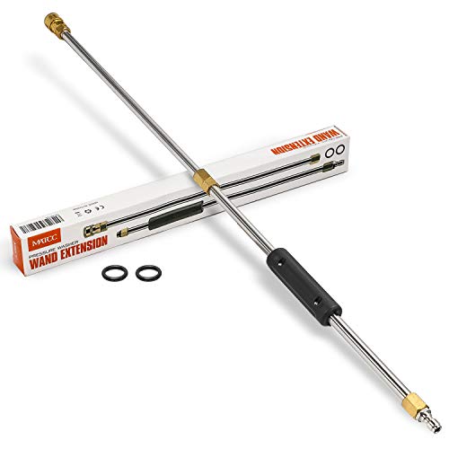 MATCC Pressure Washer Extension Wand, Model MP001, 33In 4000 PSI High Pressure Replacement Lance Power Washer Lance for 1/4'' Quick Connect