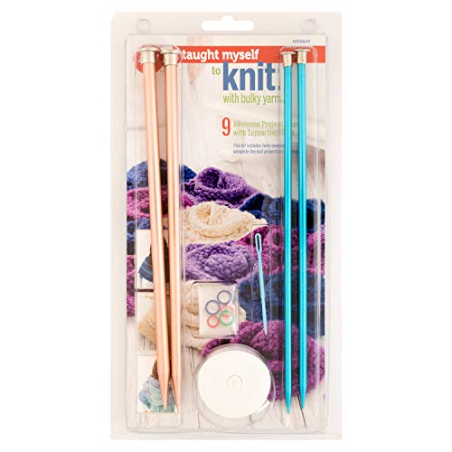 Boye Yarn Knitting for Beginners Kit, 9 Patterns