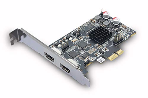 Pirect Uldra-P60 Video Capture Card, True 60fps Recording and Streaming @1080p, Ultra Low Latency Preview, H.264/AVI Software encoding, PCI-Express x1 (Pirect Uldra-P60)