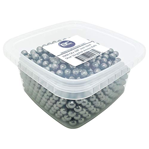 1000 Qty 3/8' Inch Steel Shot Slingshot Ammo Balls