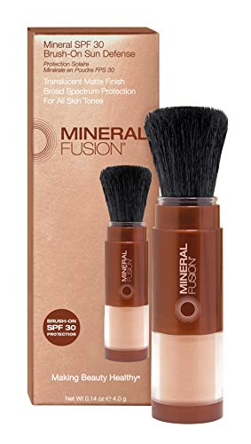 Mineral Fusion Brush-On Sun Defense, SPF 30, UVA and UVB Protection, 0.14 oz (Packaging May Vary)