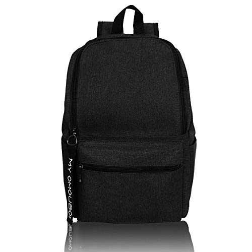 Casual Daypacks OMOUBOI Superbreak Backpack Laptop Backpack for Women & Men Fits Tourism School Business (Black)