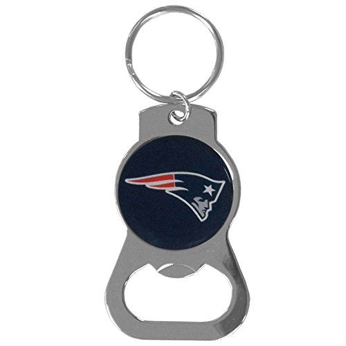 NFL Siskiyou Sports Fan Shop New England Patriots Bottle Opener Key Chain One Size Team Color