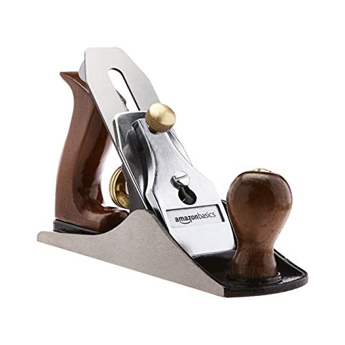 AmazonBasics No.4 Smoothing Bench Hand Plane - 2-Inch Blade