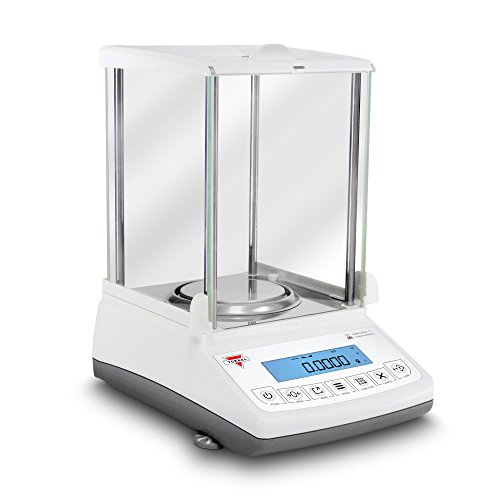 Torbal ATN110A 0.1 mg Auto-Internal Calibration Ultra Compact Design Electromagnetic Load-Cell USB Analytical Balance, 110 g x 0.0001 g, White