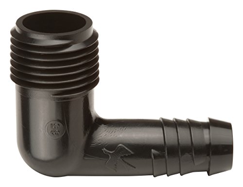 Rain Bird SWGE10 SWGE10B 1/2' Poly Elbow, 10-pack