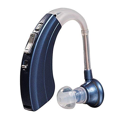 Britzgo Digital Hearing Aid Amplifier Bha-220, 500hr Battery Life,'fda Approved', Blue, Blue, 5 Ounce