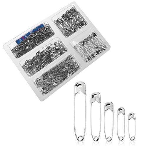 Mr. Pen- Safety Pins, Safety Pins Assorted, 300 Pack, Assorted Safety Pins, Safety Pin, Small Safety Pins, Safety Pins Bulk, Large Safety Pins, Safety Pins for Clothes