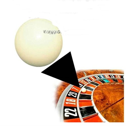 (Two) 1/2 Inch Casino Grade Roulette Ball (Pill)