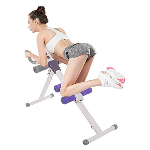 Height Adjustable Ab Trainer Abdominal Whole Body Workout Machine Waist Cruncher Core Toner, Leg, Thighs, Buttocks Shaper with LCD Monitor AB9300