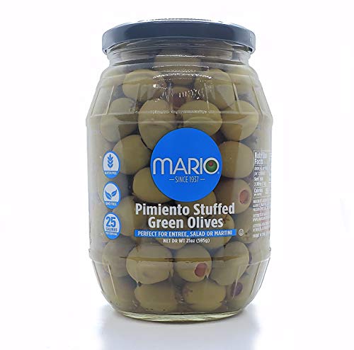 Mario Camacho Foods Manzanilla Spanish Olives, 21 Ounce