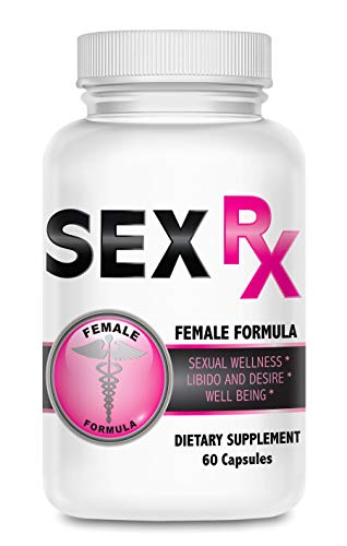 RX Female Enhancement Pills- Libido Enhancer for Women- Female Performance Enhancer to Boost Libido - Natural Female Support Supplement -Intimacy Formula Improves Mood and Finish- 60 Caps