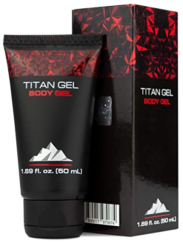 Titan Gel for Man Original Gold Body Gel for Male Enhacement And Enlargement Awakening Muscles with Tantric Massage – Jelly Gel - Extender for Men, last longer in bed for men by Hendel's Garden