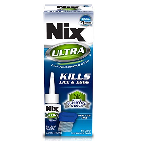 Nix Ultra 2-in-1 Lice Treatment, 3.4 Fluid Ounce
