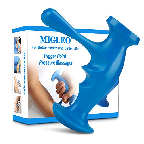 Migleo Deep Tissue Massage Tool, Effective Acupressure, Trigger Point Pressure Massage