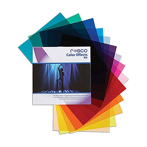 Rosco Color Effects Filter Kit, 12 x 12' Sheets