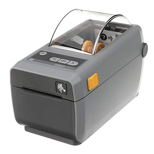 Zebra - ZD410 Direct Thermal Desktop Printer for labels, Receipts, Barcodes, Tags - Print Width of 2 in - USB, Ethernet Connectivity - ZD41022-D01E00EZ
