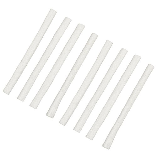 Sunnydaze Replacement Fiberglass Wicks for Outdoor Tiki Torches and Lamps, Set of 8