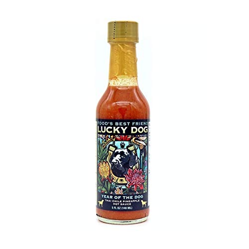 Lucky Dog Year of The Dog Thai Chile Pineapple Hot Sauce