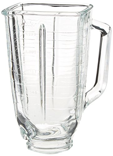Oster 5-Cup Glass Square Top Blender Jar, Square Top,Clear