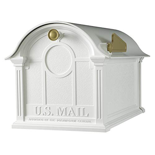 Whitehall Products Balmoral Mailbox, White