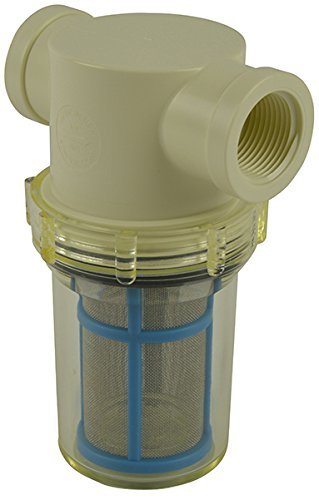 3/4' Female NPT in-line Strainer with 50 mesh Stainless Steel Screen