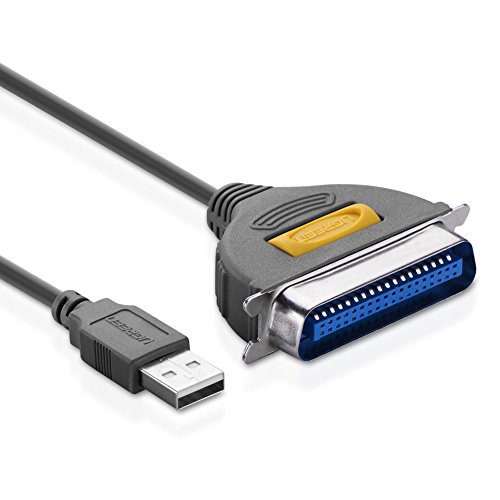 UGREEN USB to IEEE1284 CN36 Parallel Printer Adapter Cable for Printer, Inkjet, Laser etc (10FT)