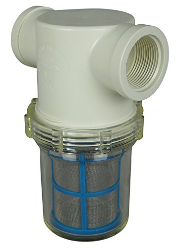 1-1/4' Female NPT in-line Strainer with 50 mesh Stainless Steel Screen