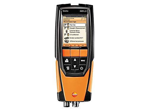 Testo 0563 3220 71 320 Residential/Commercial Combustion Analyzer Kit with Printer