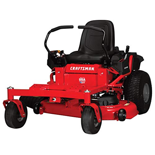 Craftsman Z525 Zero Turn Gas Powered Lawn Mower, Red