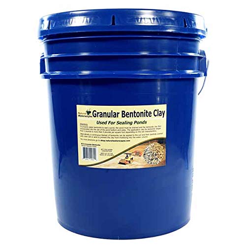 Natural Waterscapes Granular Sodium Bentonite Clay for Pond Sealing 45 lbs