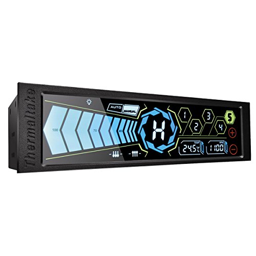 Thermaltake Commander FT Touch Screen 5 Channel Single 5.25' Bay Cooling Fan Controller AC-010-B51NAN-A1