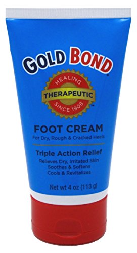 Gold Bond Foot Cream Triple Action Relief 4oz (Pack of 3)