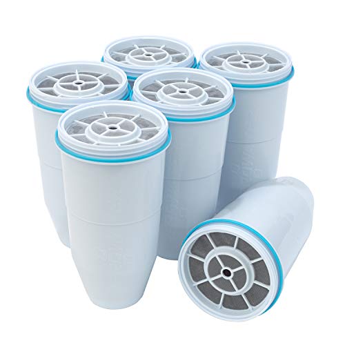 ZeroWater 5-Stage Replacement Filter, 6-Pack, White