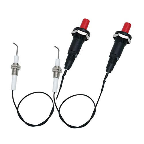 MENSI Propane Push Button Piezo Igniter Kit Gas Grill/Range/Heater/Stove Spaker Generator Ignition Set 2Pcs/Lot