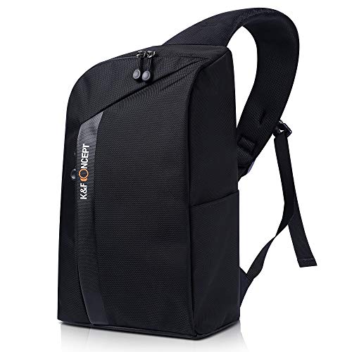 K&F Concept Camera Sling Backpack for DSLR Mirrorless Cameras, Lens, Accessories and 13.3'' Laptop with Removable Inner Bag
