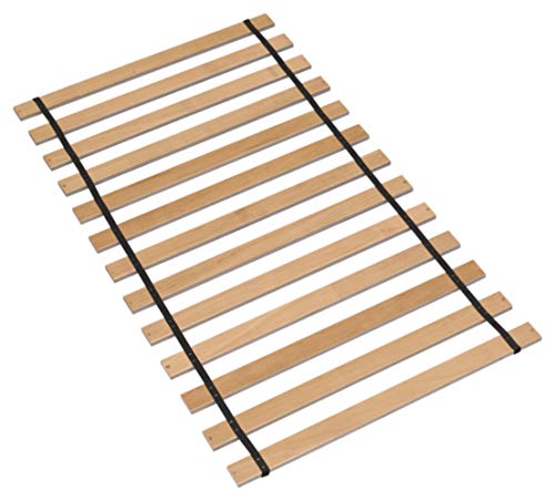 Ashley Furniture Signature Design - Frames and Rails Roll Slats - Twin Size - Component Piece - Contemporary Living - Brown
