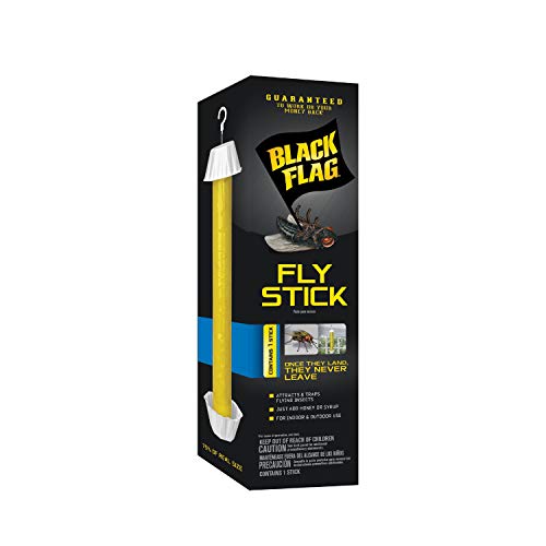 Black Flag HG-11015 Stick, Trap, Houseflies and Flying Insects, 1-Count, 6-Pack, 6