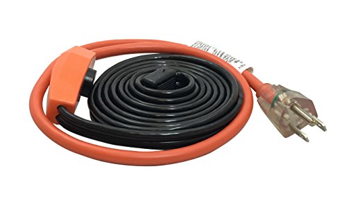 Frost King HC6A 6 Feet Automatic Electric Heat Cable Kits, Black