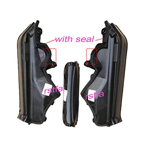 4x RSTFA Engine Upper Compartment Partition Panel with Nylon Fastener for BMW X5 X6 E70