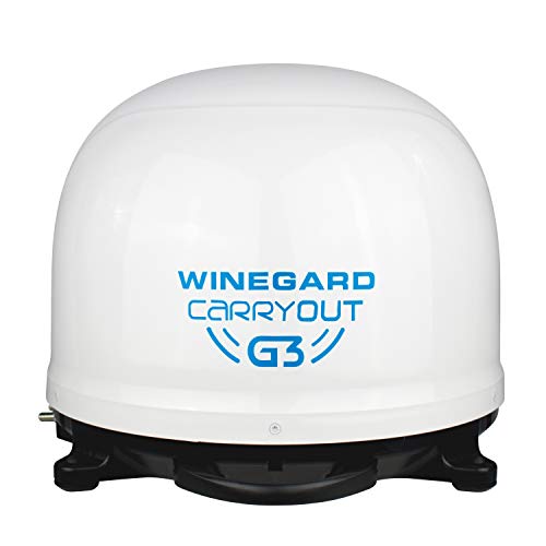 Winegard GM-9000 Carryout Automatic Satellite, White