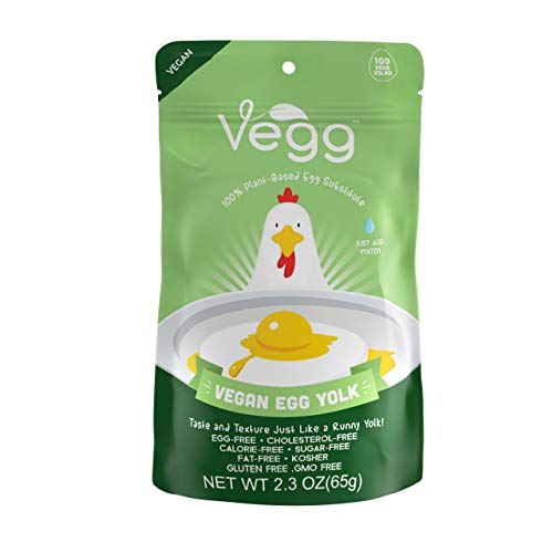 VEGG VEGAN EGG YOLK | Gluten-Free, Vegan Plant Based Egg Yolk Substitute | 4.6 oz