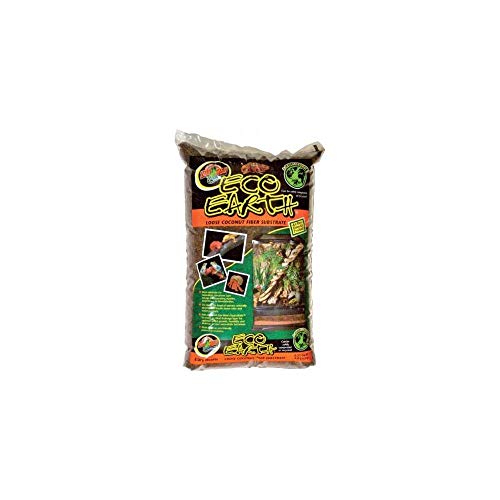 Zoo Med (2 Pack) Eco Earth Loose Coconut Fiber Substrate for Reptiles 8 quarts