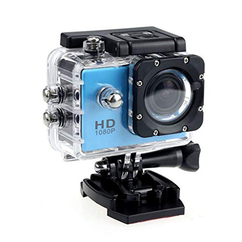 New Waterproof Camera HD 1080P Sport Action Camera DVR Cam DV Video Camcorder (Blue)