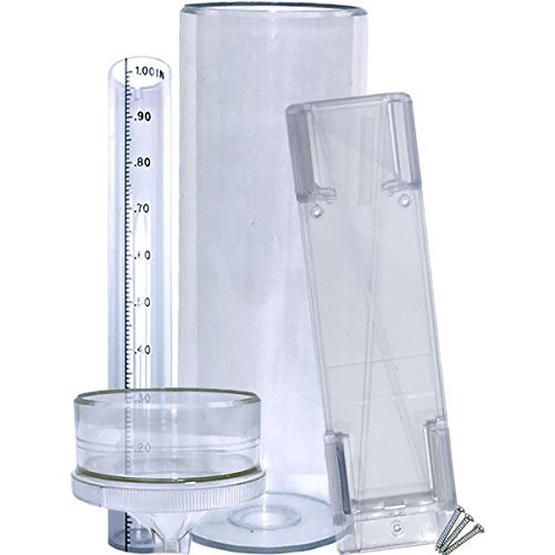 Stratus Precision Rain Gauge with Mounting Bracket (14' All Weather)