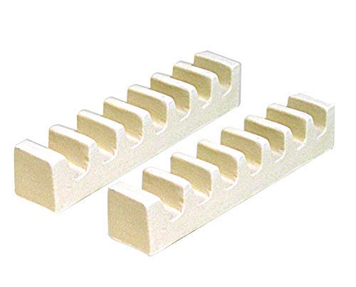 Bama Stackable Low Fire Tile and Plate Setter for Kiln Firing of Glazes, Overglazes and Decals (Pkg/2)