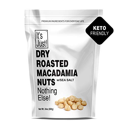 It's Just - Macadamia Nuts, Dry Roasted, Sea Salted (Dry Roasted / Sea Salted, 24oz)