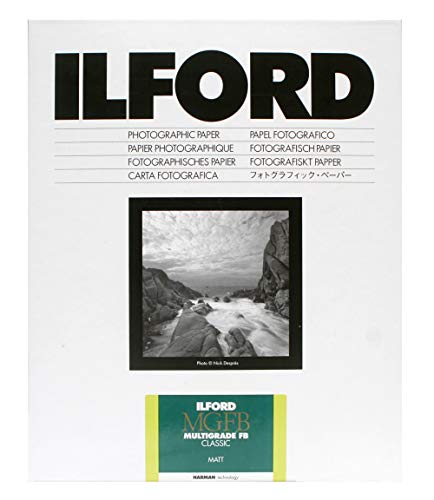 Ilford Multigrade FB Classic, Enlarging Paper 8x10', 100 Sheets, Matte
