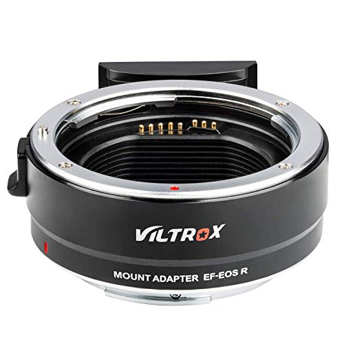 Lens Adapter EF-EOS R Auto-Focus Mount Converter Compatible with Canon EF Lens to EOS R and EOS RP Camera
